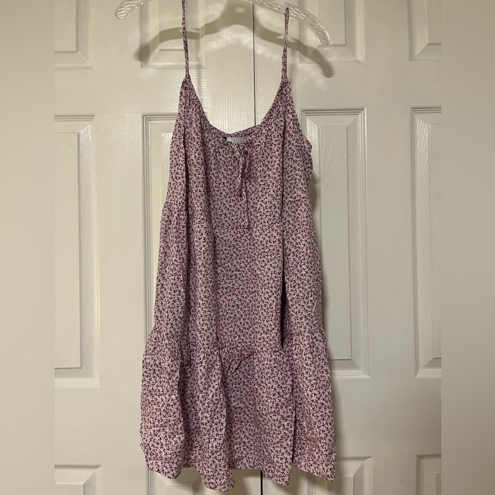Old Navy Pink Floral Mini Dress